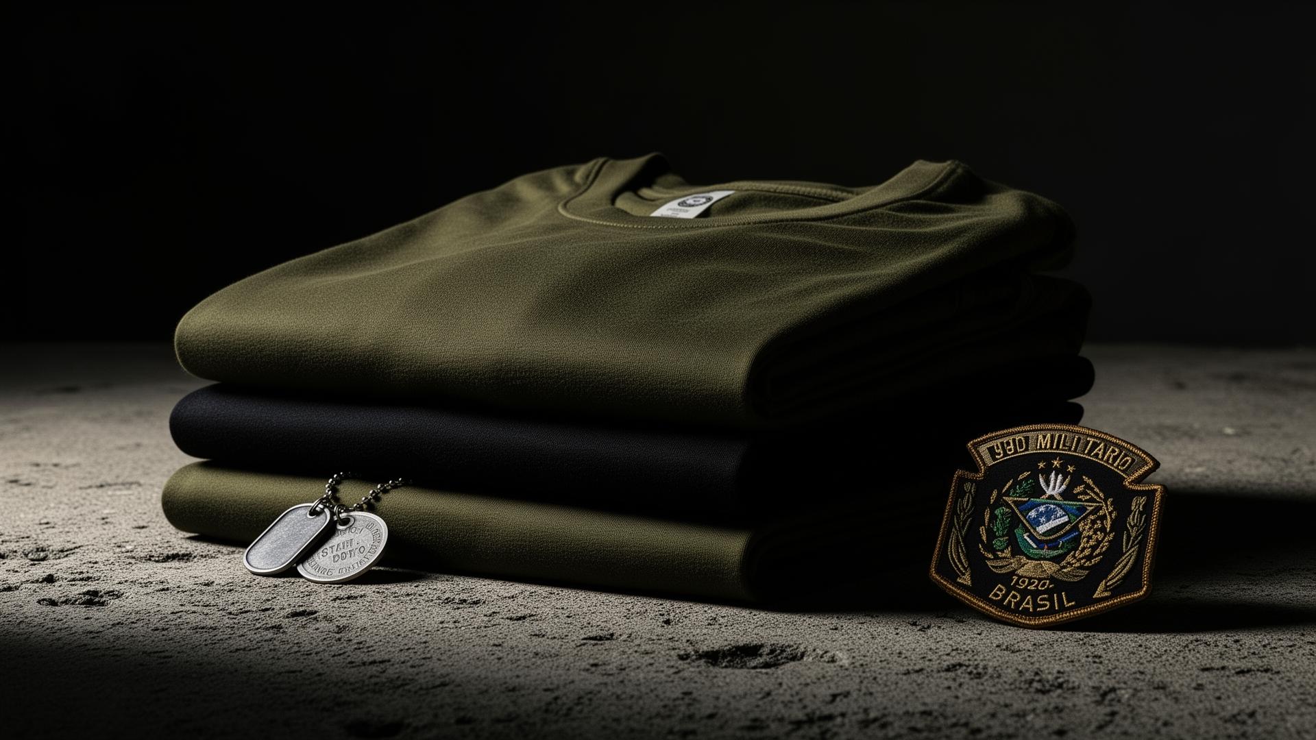 Camisetas militares Mundo do Recruta